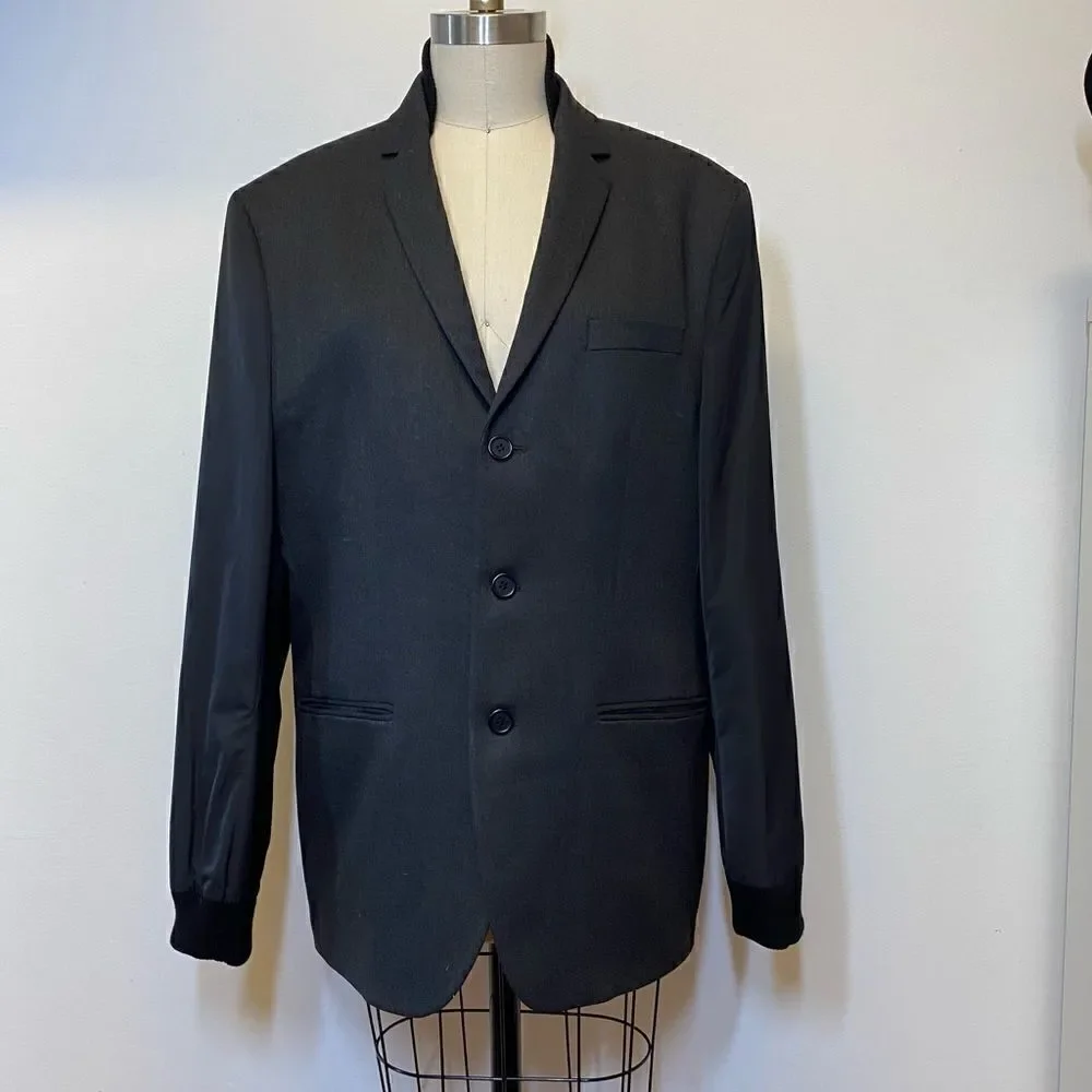 Kenneth Cole reaction slim fit performance blazer sport Coat XL💜